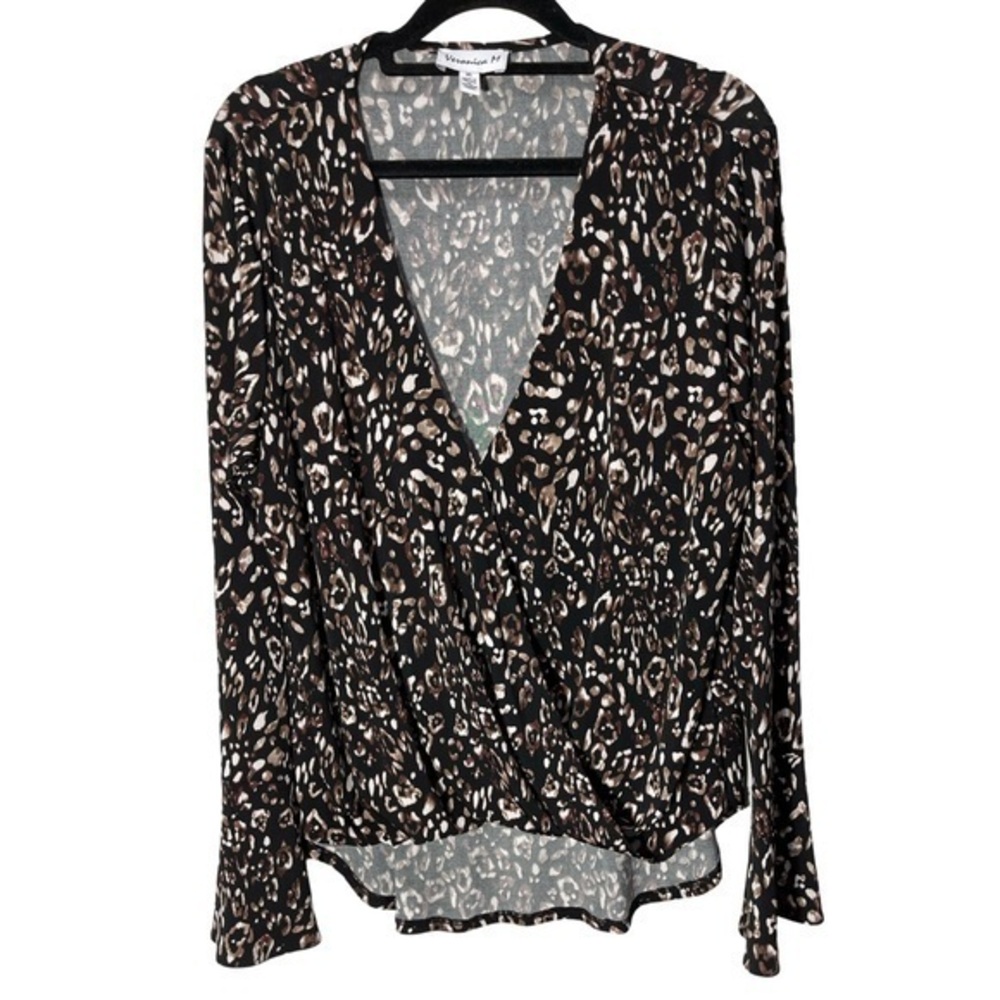 Veronica M Women’s Blouse Top Size Xl Multicolor